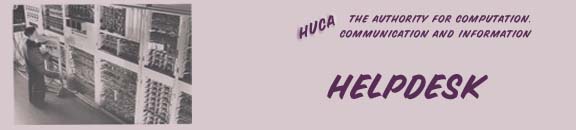 HUCA -HelpDesk